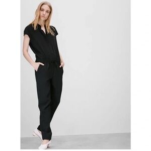 Aritzia Babaton Black Donnie Jumpsuit